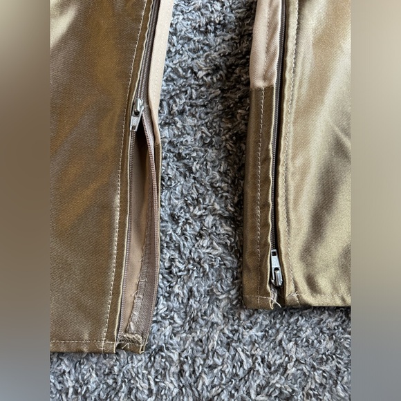 NWT 10x brand Industrial Work Pants Sz 38 x 32 Reflective Material Cuff Zippers - Picture 2 of 9